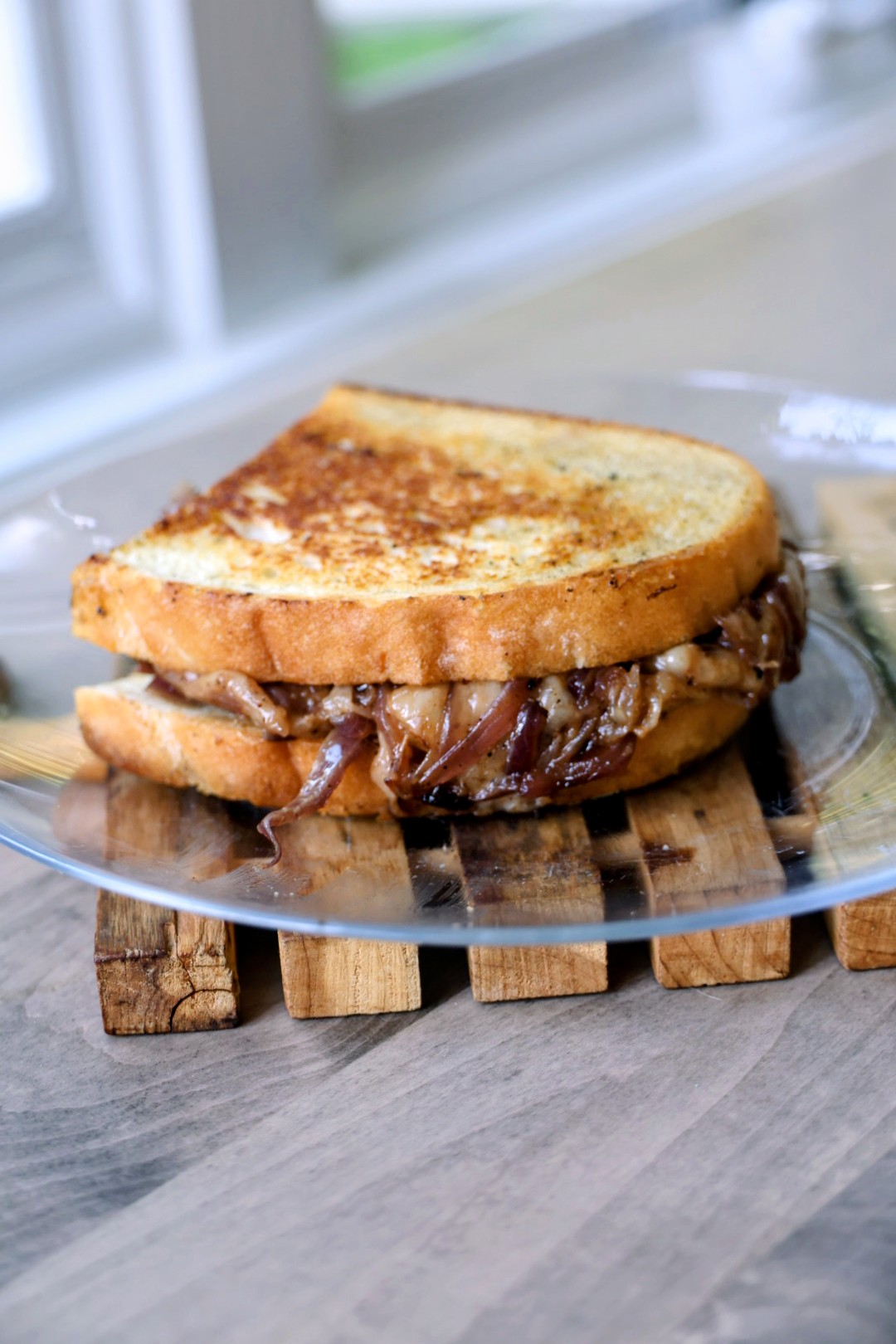French onion grilled cheese