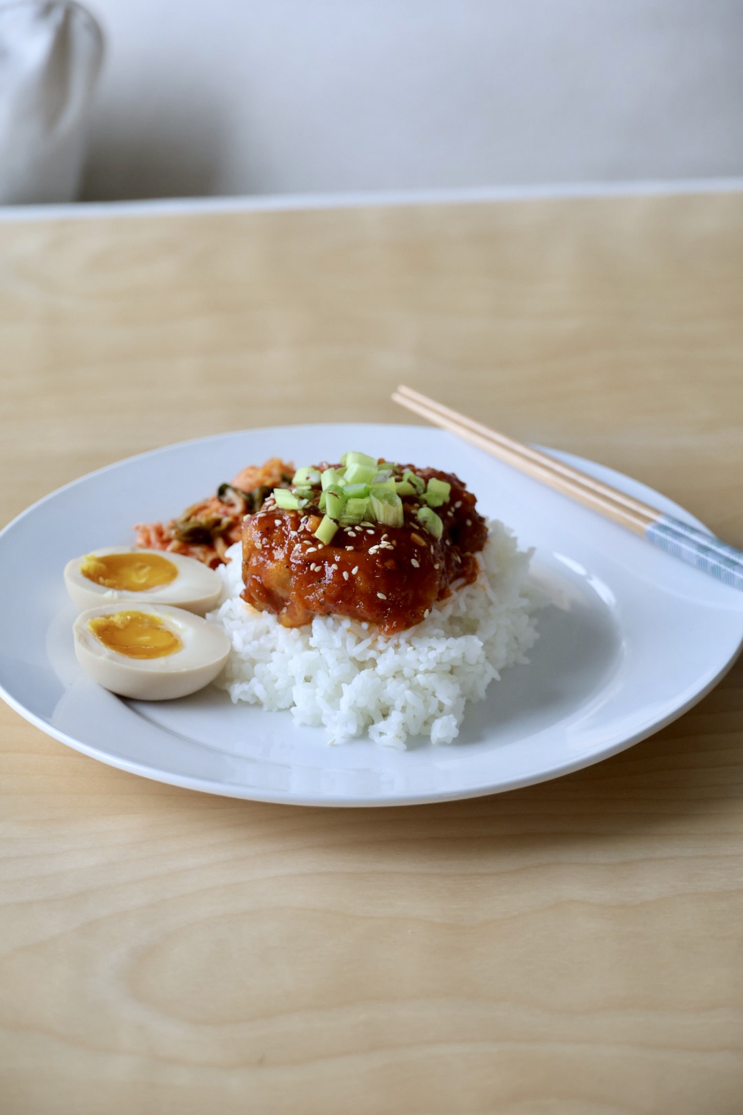 Soy honey garlic chicken