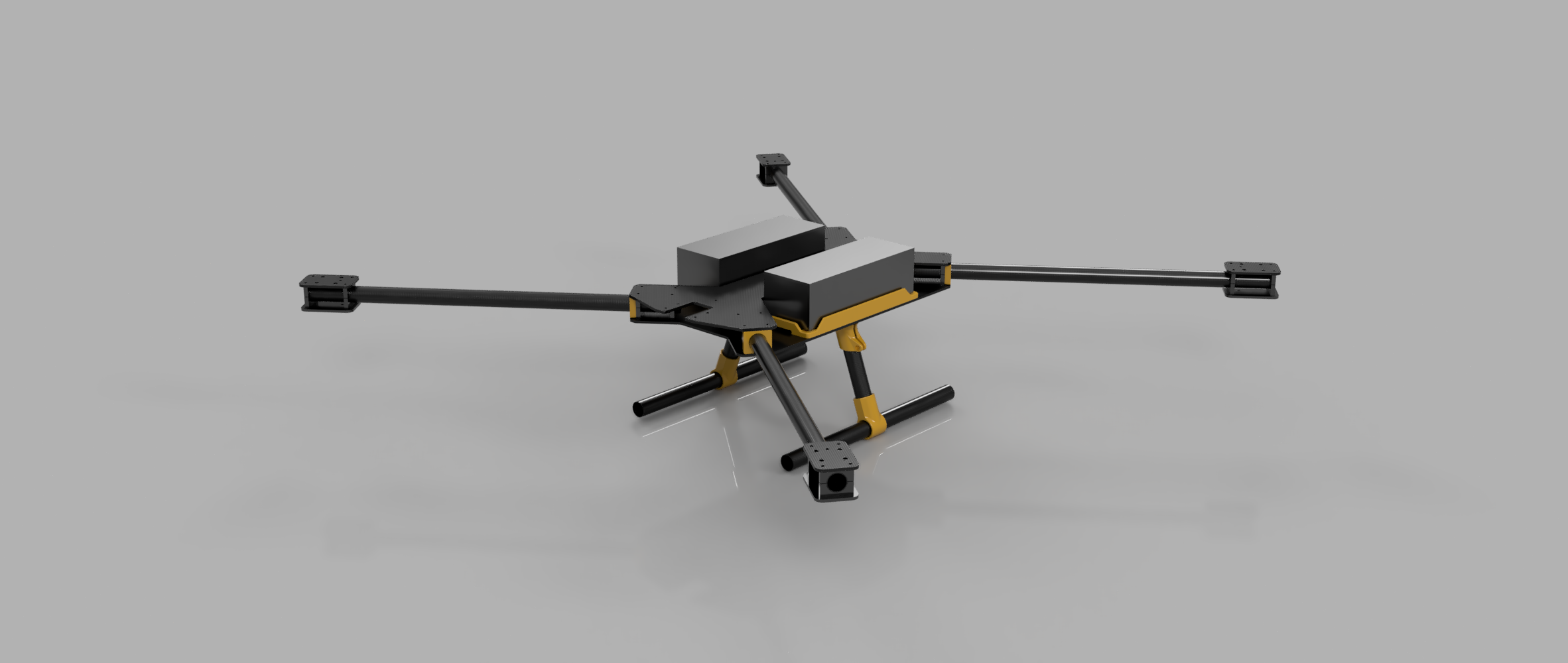 Modular Transportable Quadcopter Platform