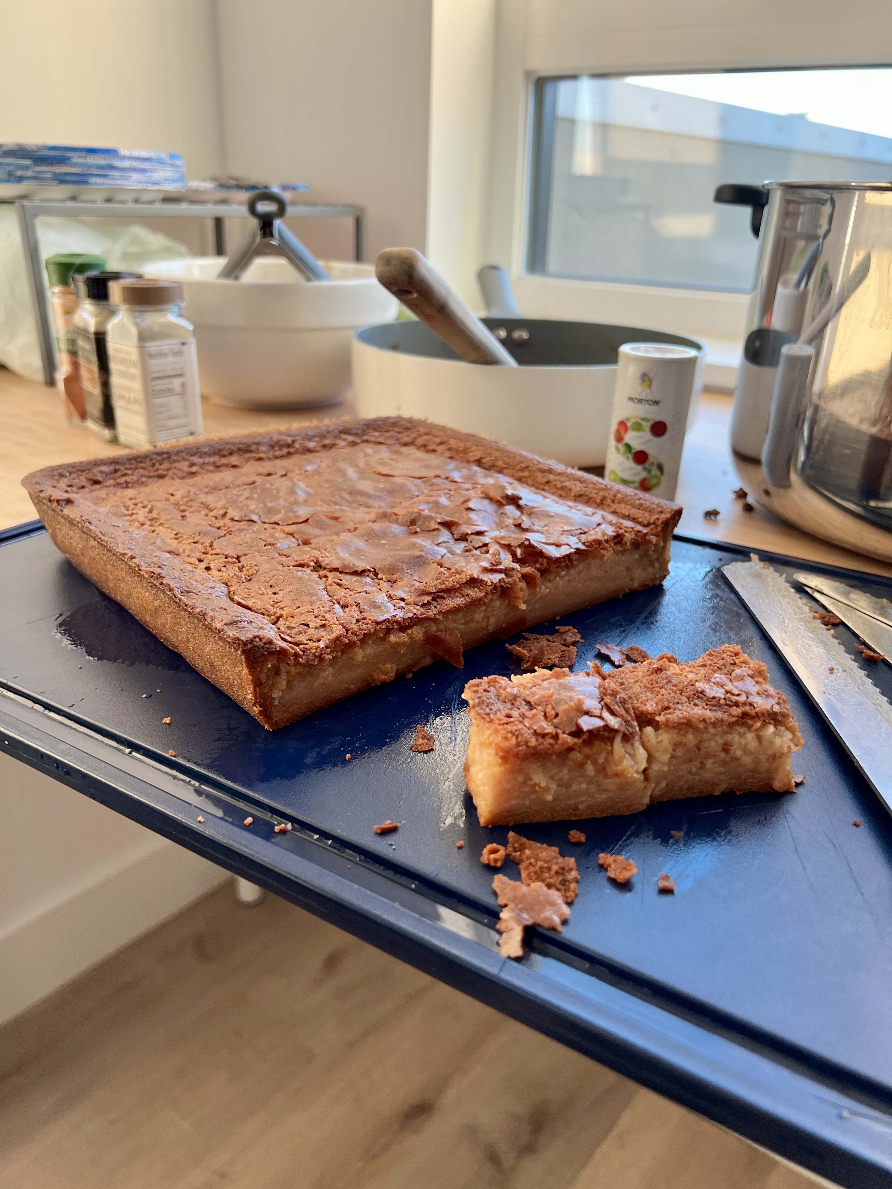 Ube coconut mochi butter cake. Currently my favorite recipe ever.